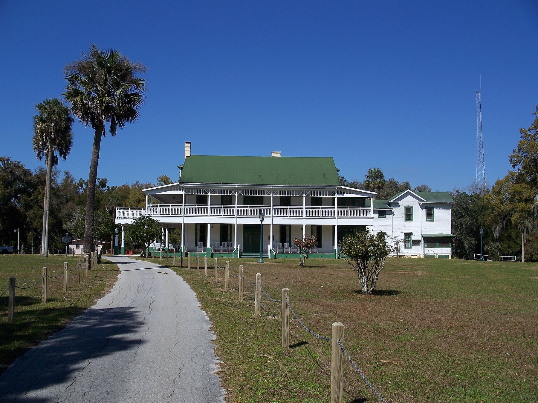Historic Chinsegut Hill manor house near Brooksville, Florida