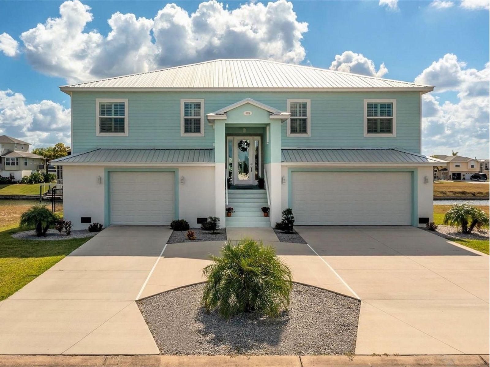 Elevated home in Hernando Beach, FL